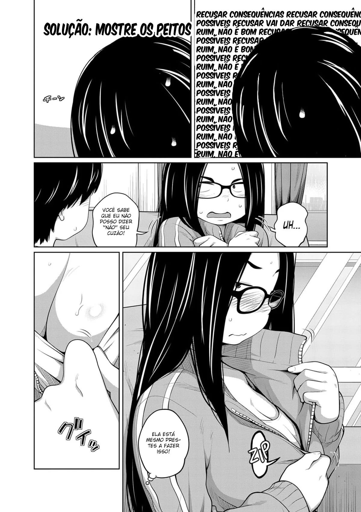 Irmã Safada Dando a Buceta para seu Irmão – Hentai HQ