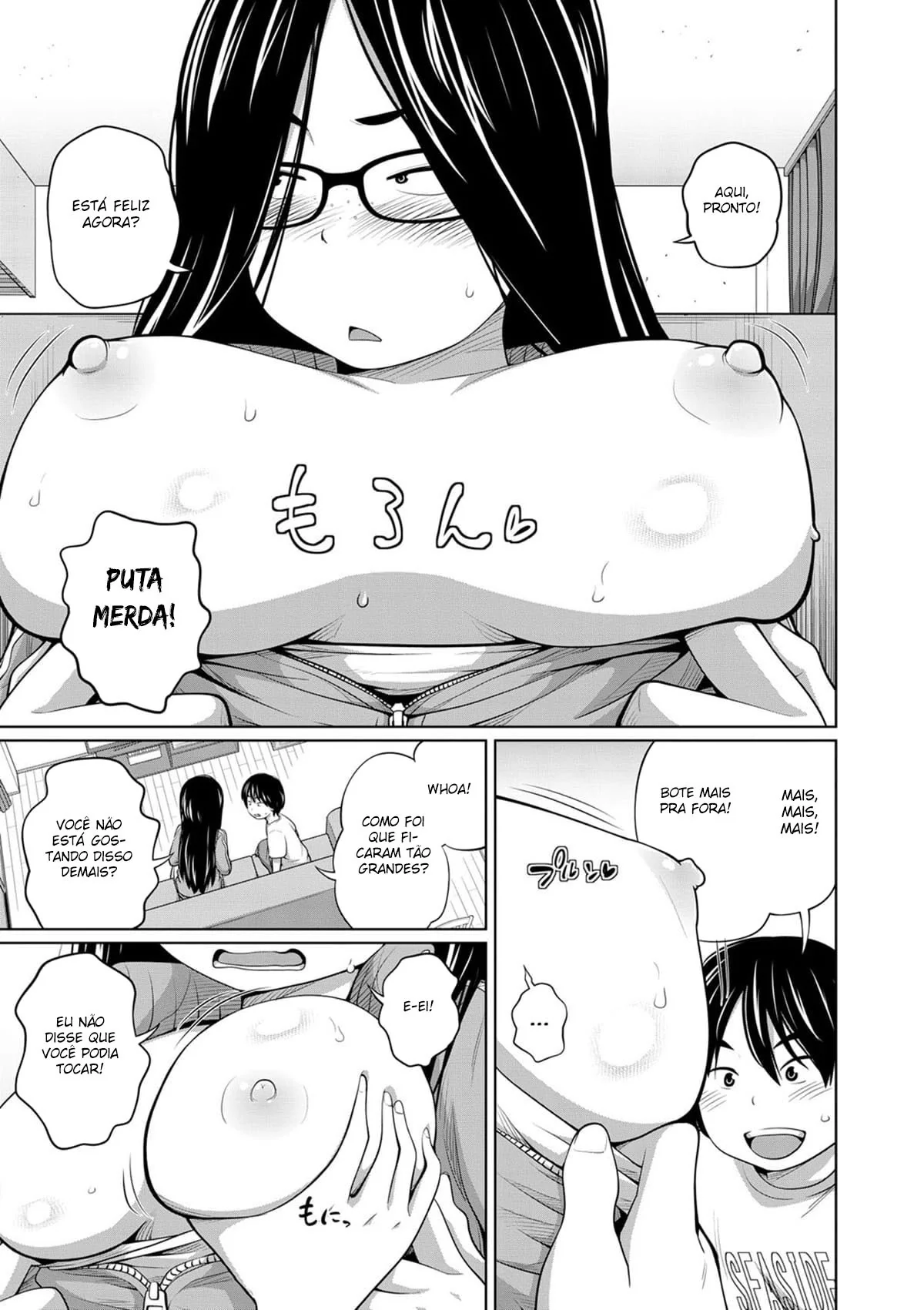 Irmã Safada Dando a Buceta para seu Irmão – Hentai HQ