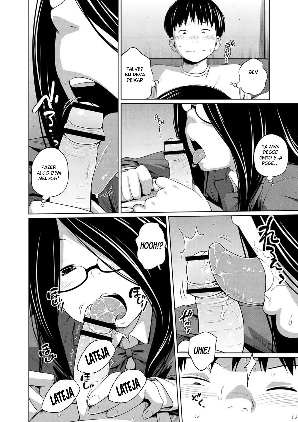 Irmã Safada Dando a Buceta para seu Irmão – Hentai HQ