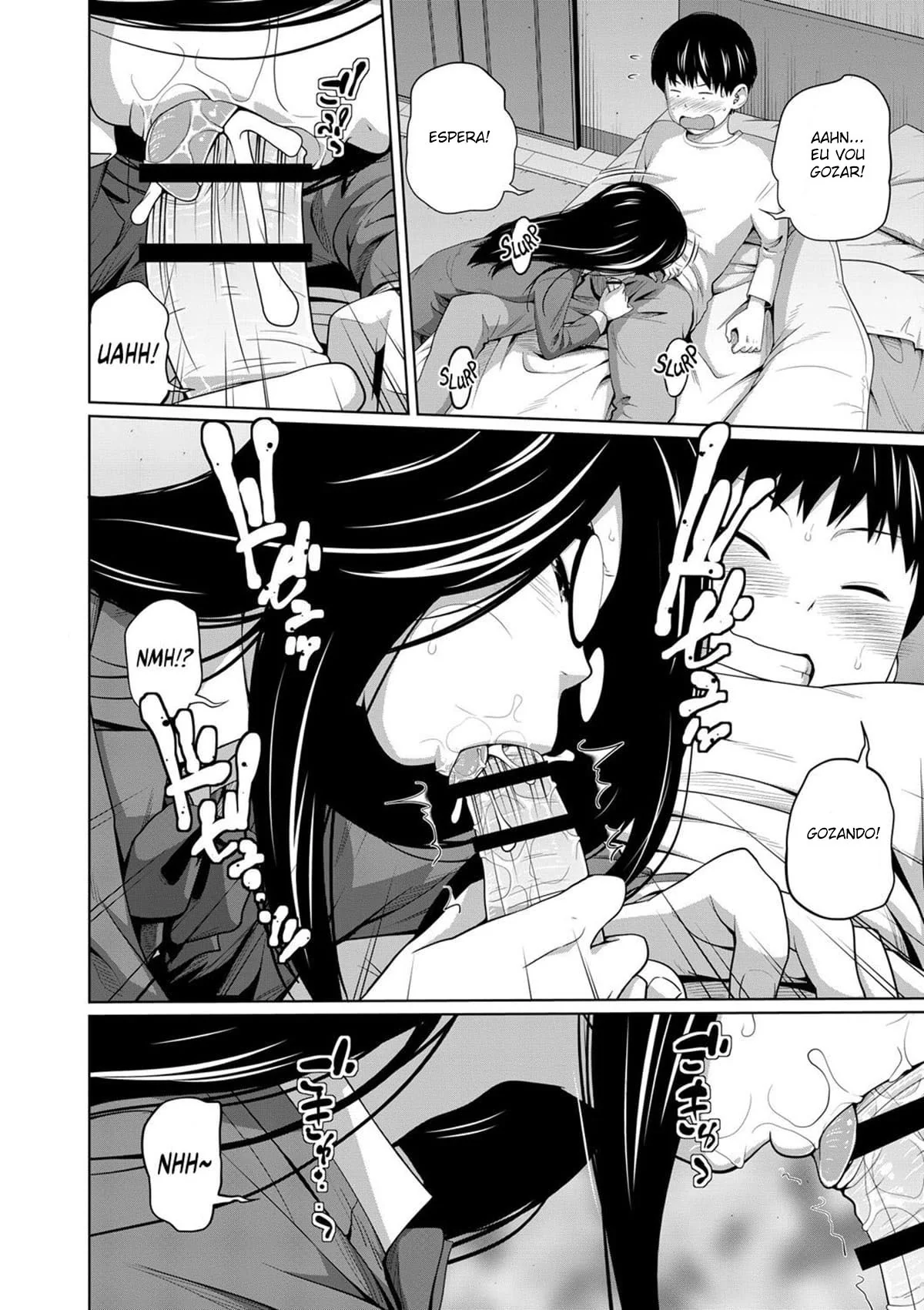 Irmã Safada Dando a Buceta para seu Irmão – Hentai HQ
