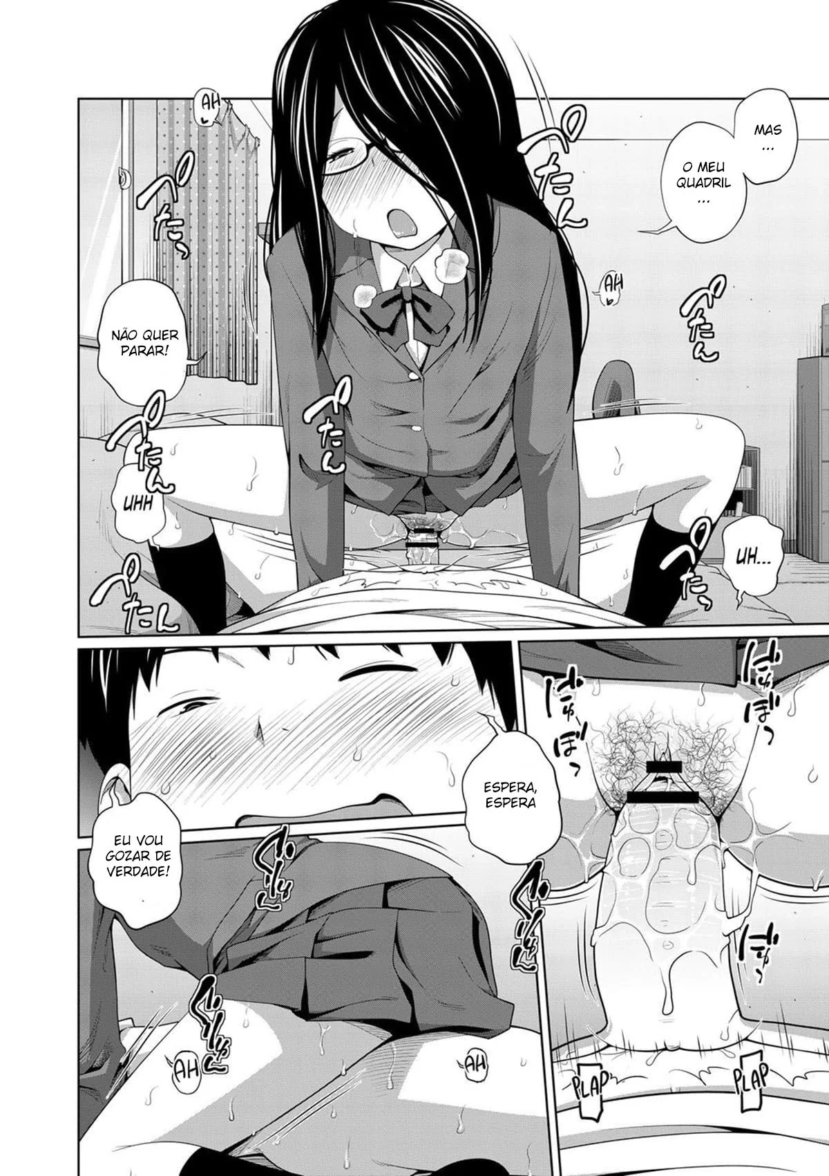 Irmã Safada Dando a Buceta para seu Irmão – Hentai HQ