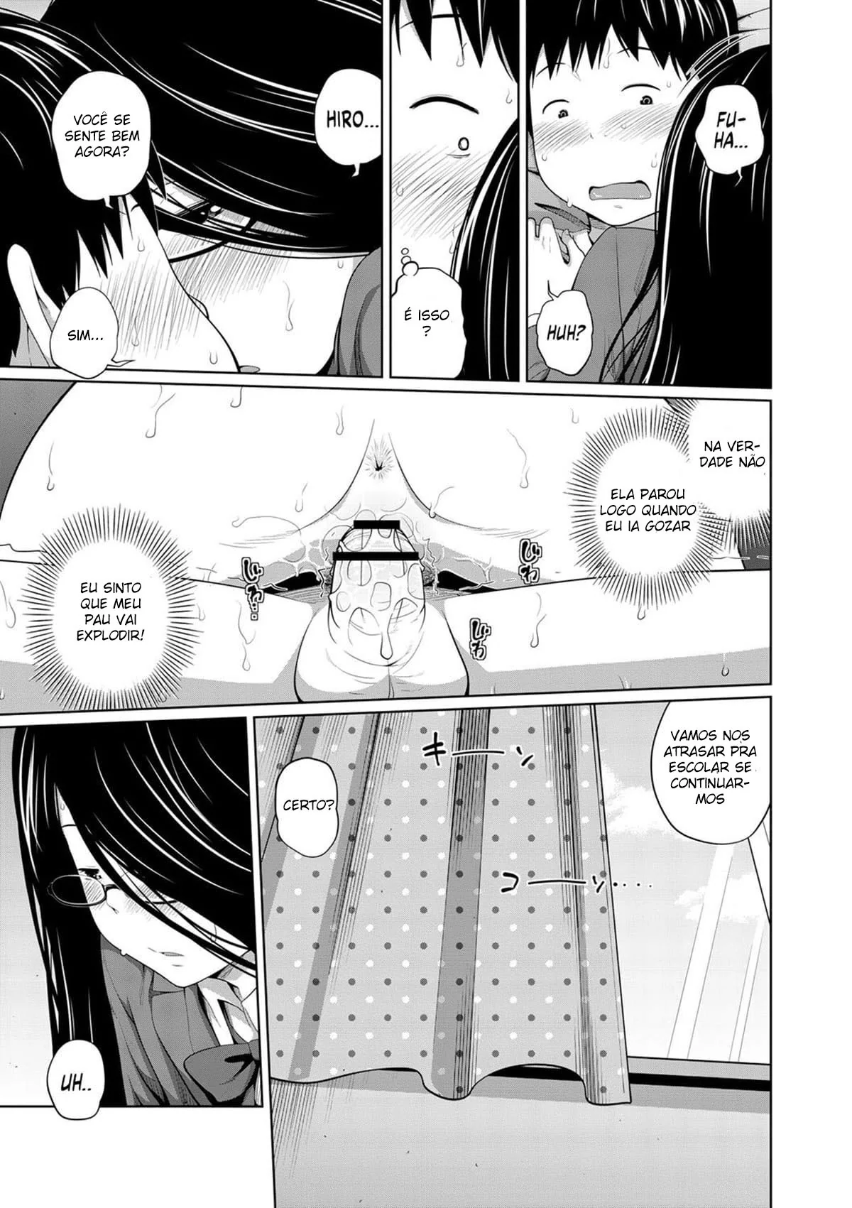 Irmã Safada Dando a Buceta para seu Irmão – Hentai HQ
