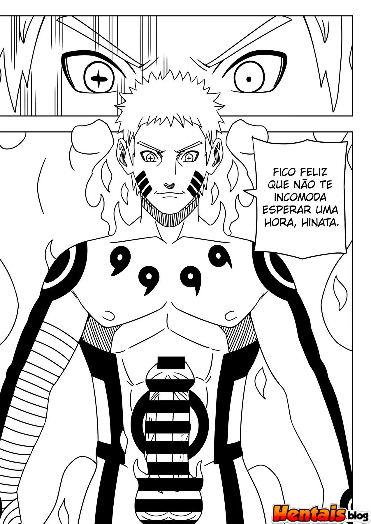 Naruto Comendo as Irmãs Hyuga em um Ménage Quente em HQ Brasileiro