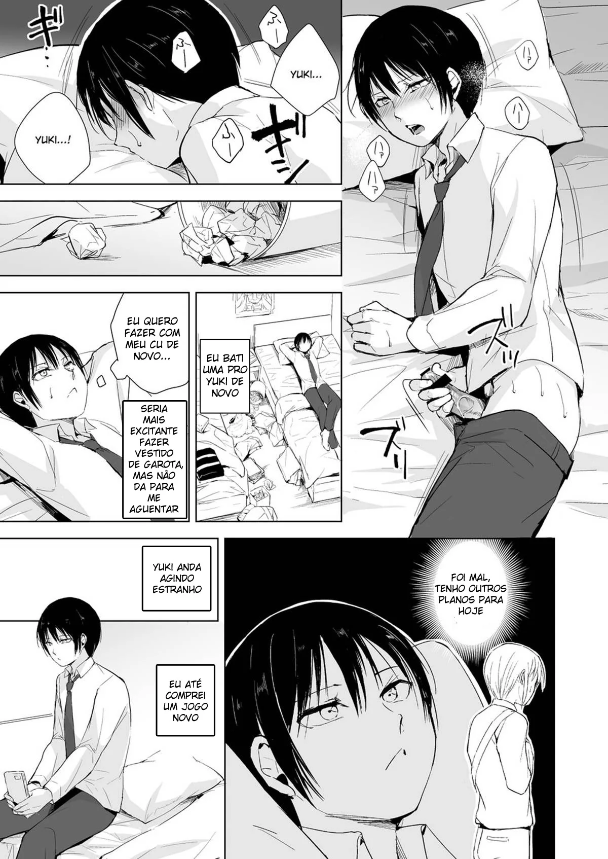 Boquetes na Escola: A Putaria Gay Entre Izumi e Yuki” em Hentai HQ