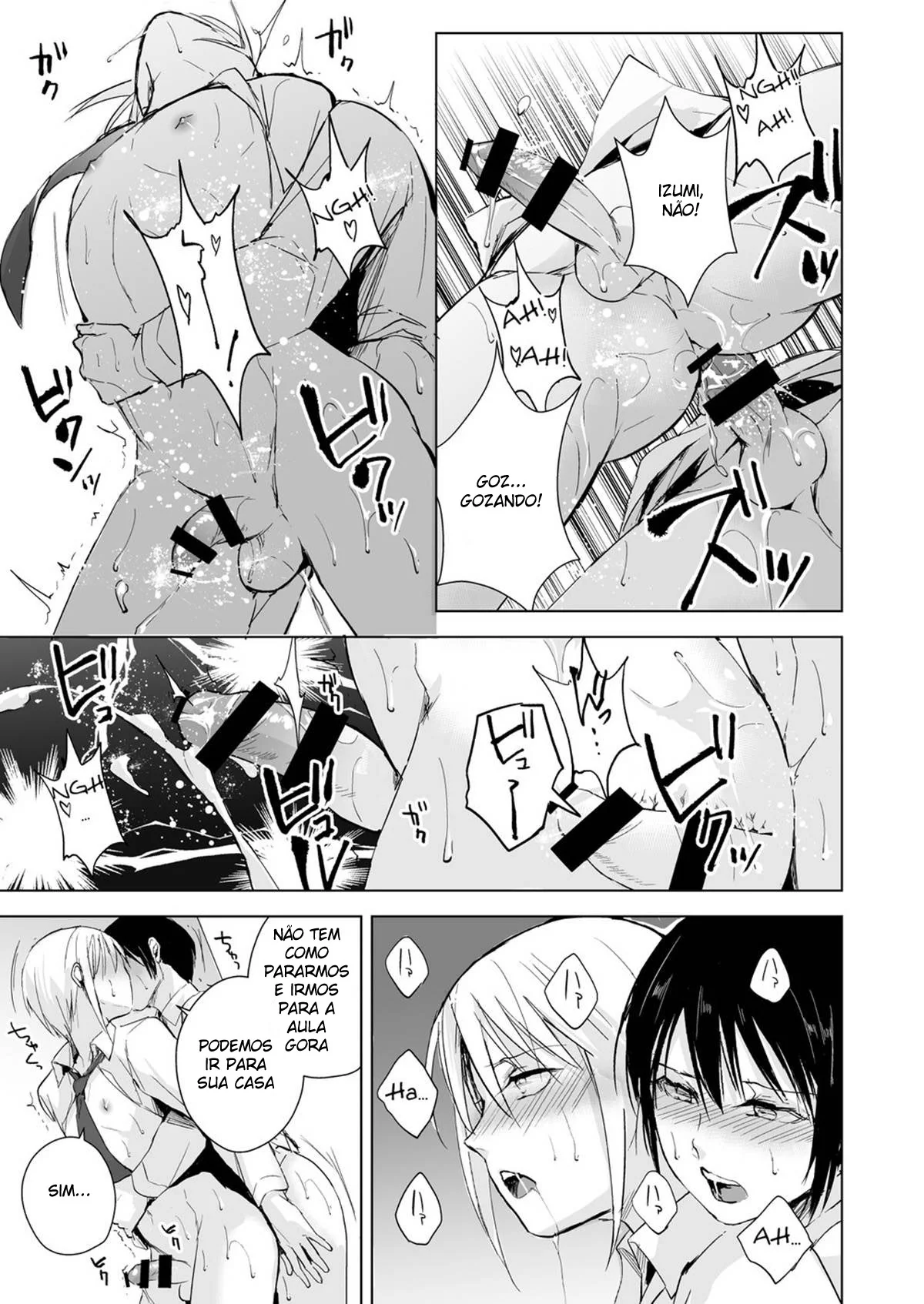 Boquetes na Escola: A Putaria Gay Entre Izumi e Yuki” em Hentai HQ
