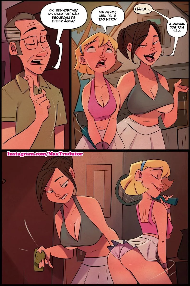 Vizinhas Safadas: Becky e Candice em Amassos Gostosos – Hentai HQ Brasileiro