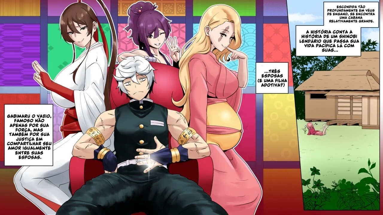Jigokuraku Hentai: Inferno do Céu – Piranha leva piroca no cu em Hentai HQ Brasileiro