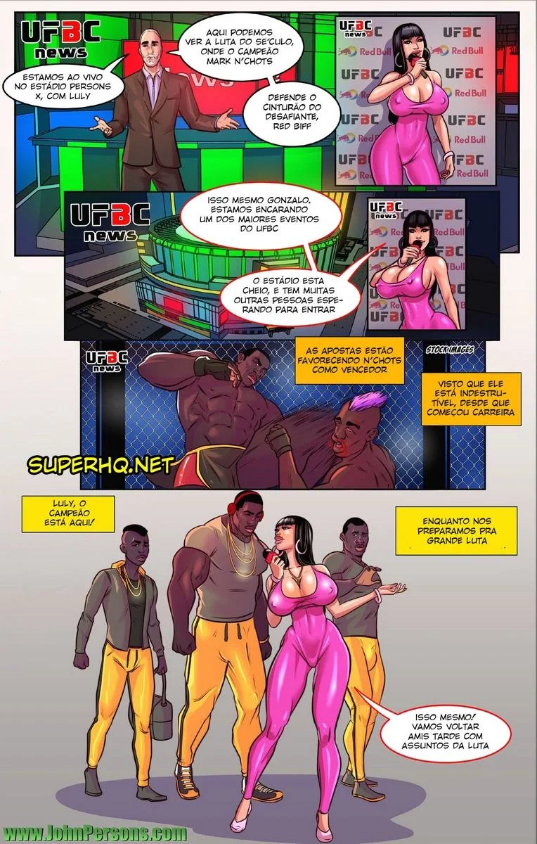 Repórter Safada: Luly vai além dos Limites em Hentai HQ