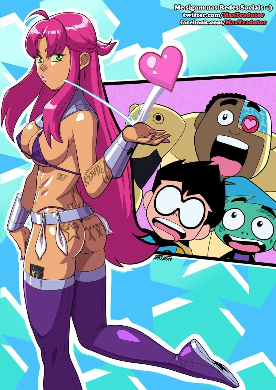 Jovens Titãs Hentai: Suruba com Estelar e os Mutantes – Em Hentai HQ Brasileiro