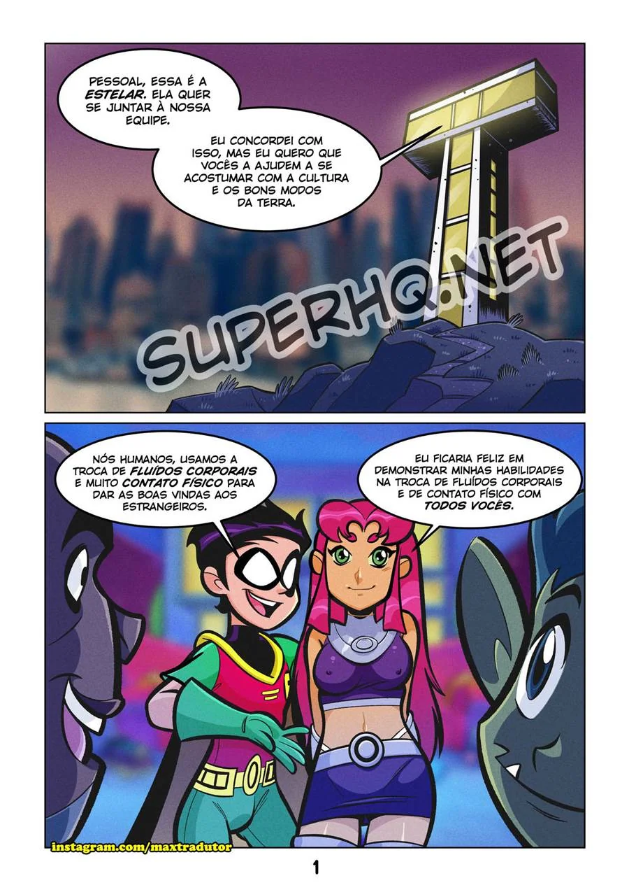 Jovens Titãs Hentai: Suruba com Estelar e os Mutantes – Em Hentai HQ Brasileiro