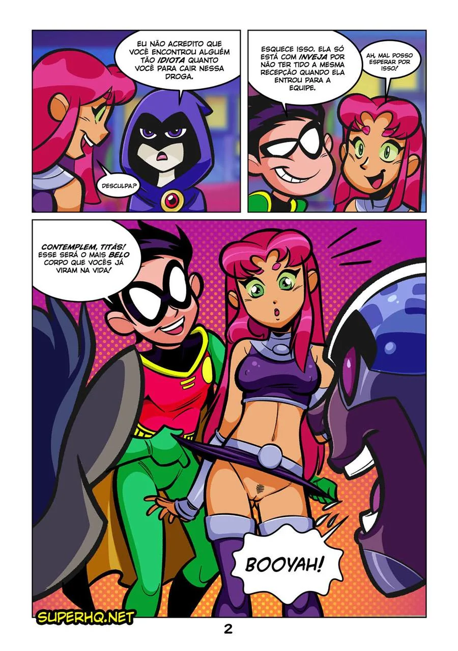Jovens Titãs Hentai: Suruba com Estelar e os Mutantes – Em Hentai HQ Brasileiro