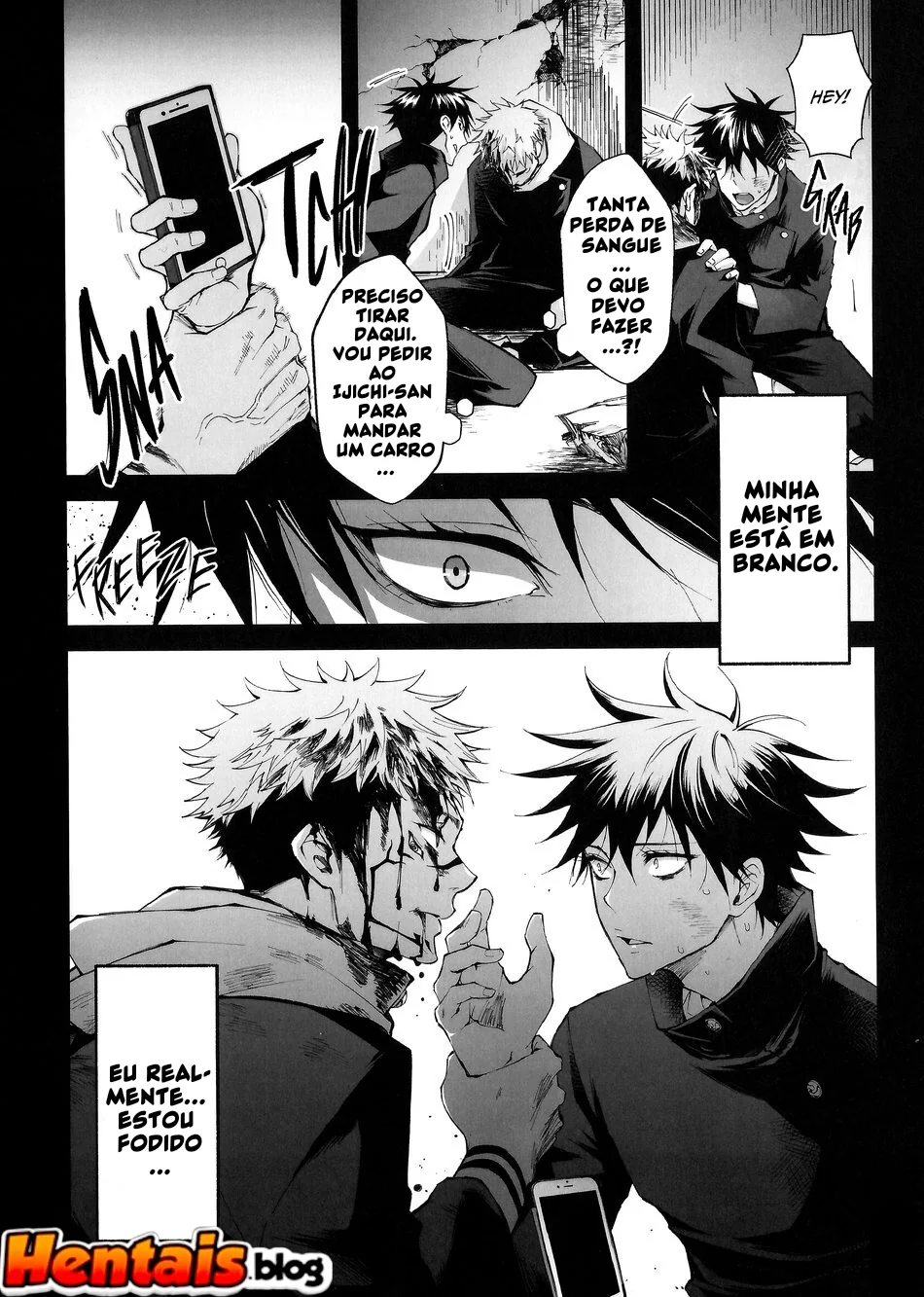 Jujutsu Kaisen: Fushiguro e Sukuna se entregam a uma orgia de piroca – Hentai HQ Brasileiro
