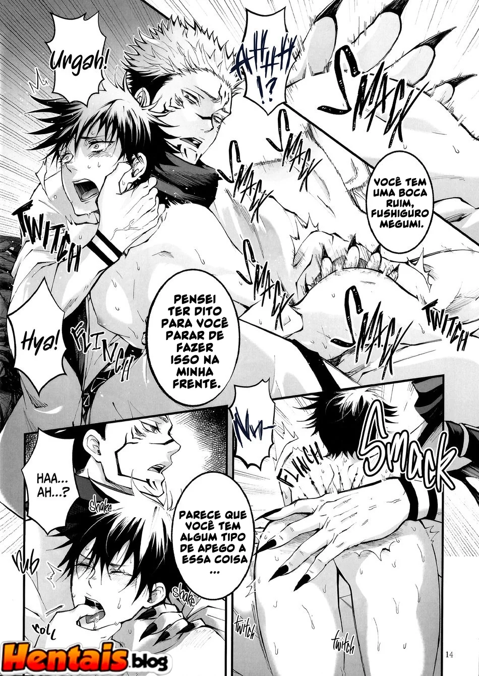 Jujutsu Kaisen: Fushiguro e Sukuna se entregam a uma orgia de piroca – Hentai HQ Brasileiro