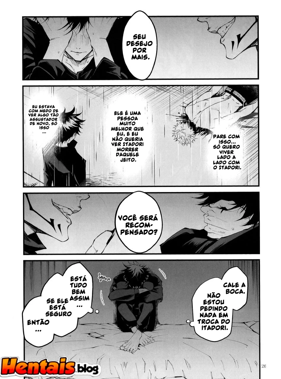 Jujutsu Kaisen: Fushiguro e Sukuna se entregam a uma orgia de piroca – Hentai HQ Brasileiro