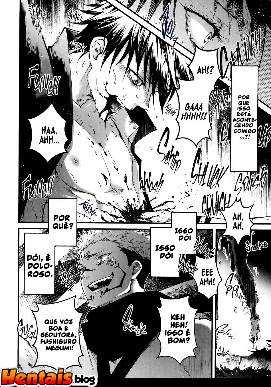 Jujutsu Kaisen: Fushiguro e Sukuna se entregam a uma orgia de piroca – Hentai HQ Brasileiro
