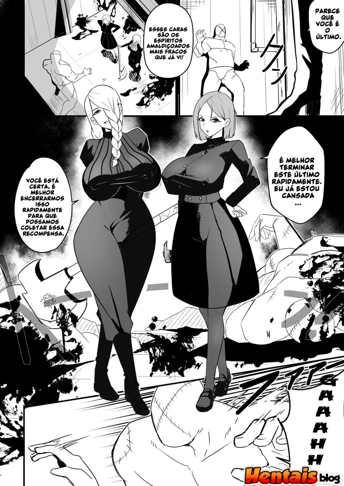 Jujutsu Kaisen: Abusadas Pelo Espírito Forte – Hentai HQ