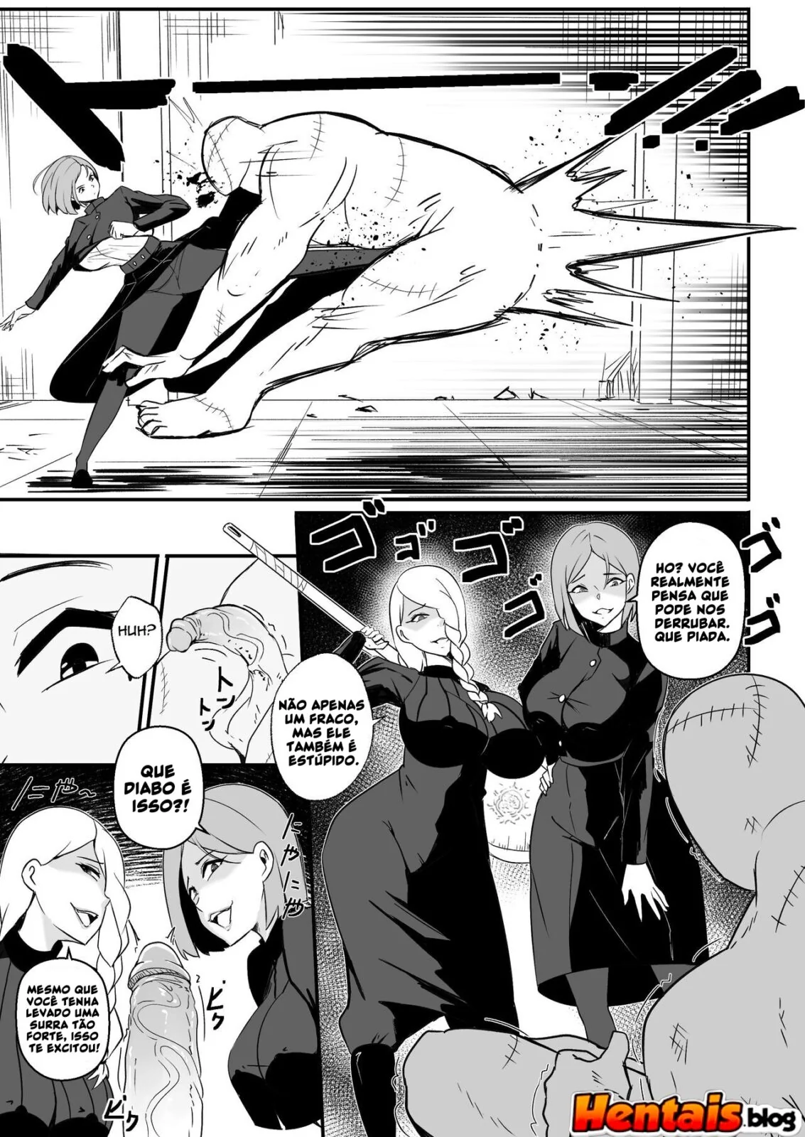 Jujutsu Kaisen: Abusadas Pelo Espírito Forte – Hentai HQ