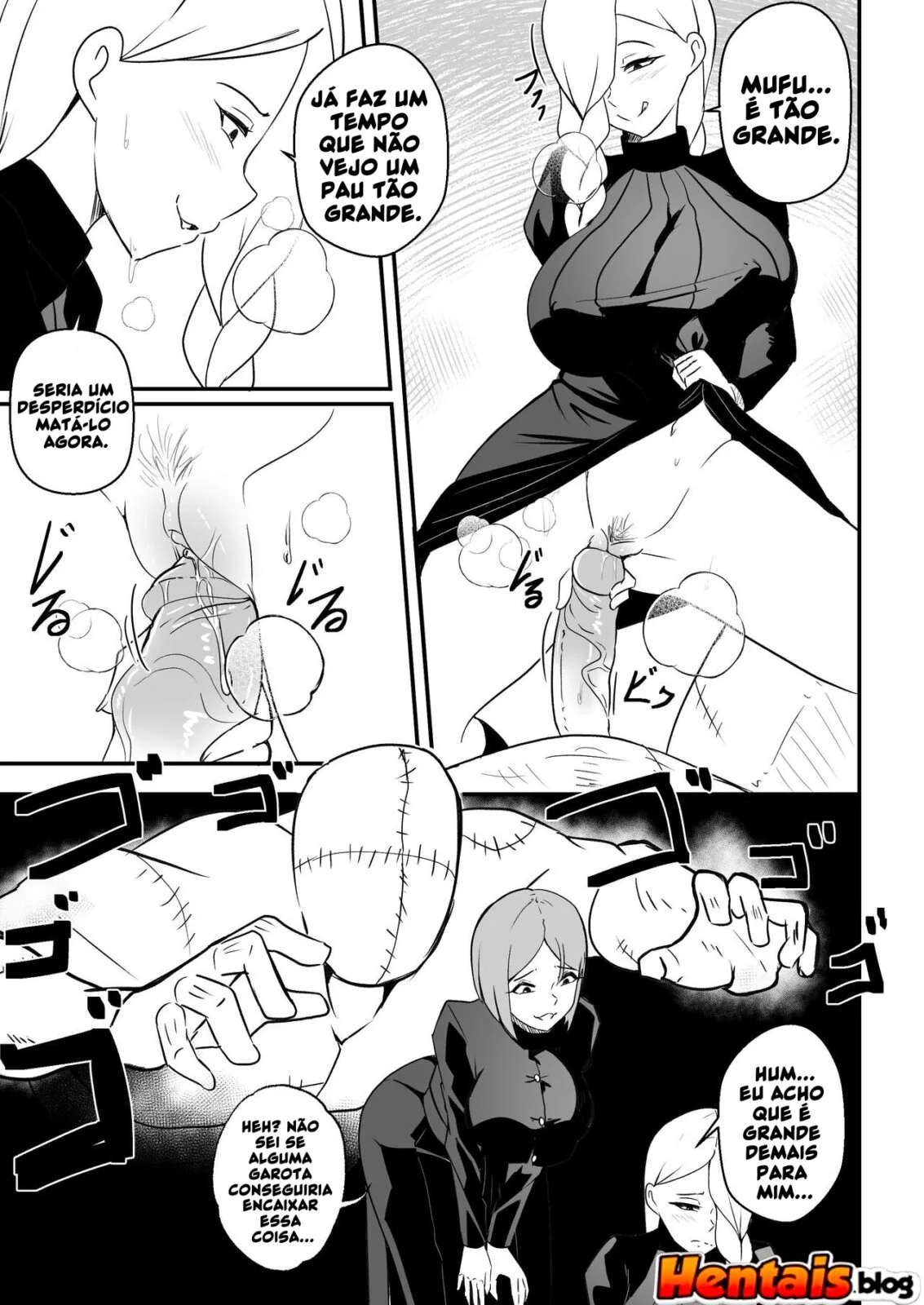 Jujutsu Kaisen: Abusadas Pelo Espírito Forte – Hentai HQ