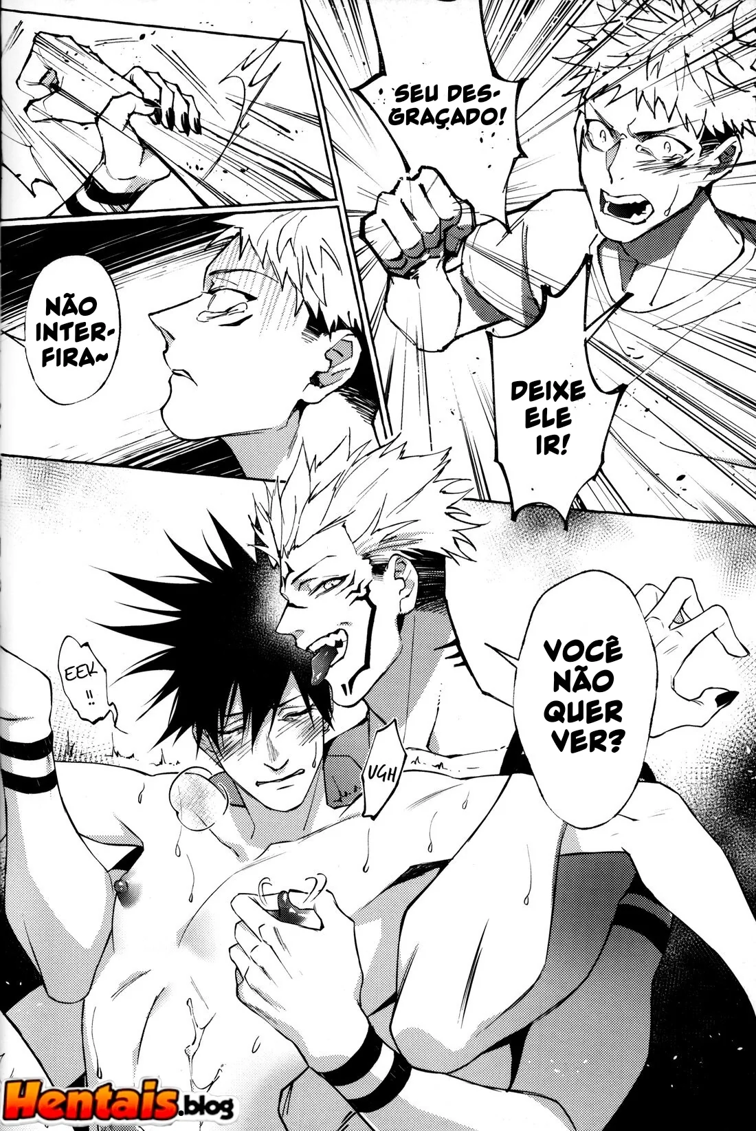 Pernoite em Xião Xing – Sexo Anal e Putaria com Yuuji, Megumi e Sukuna em Hentai HQ Brasileiro!