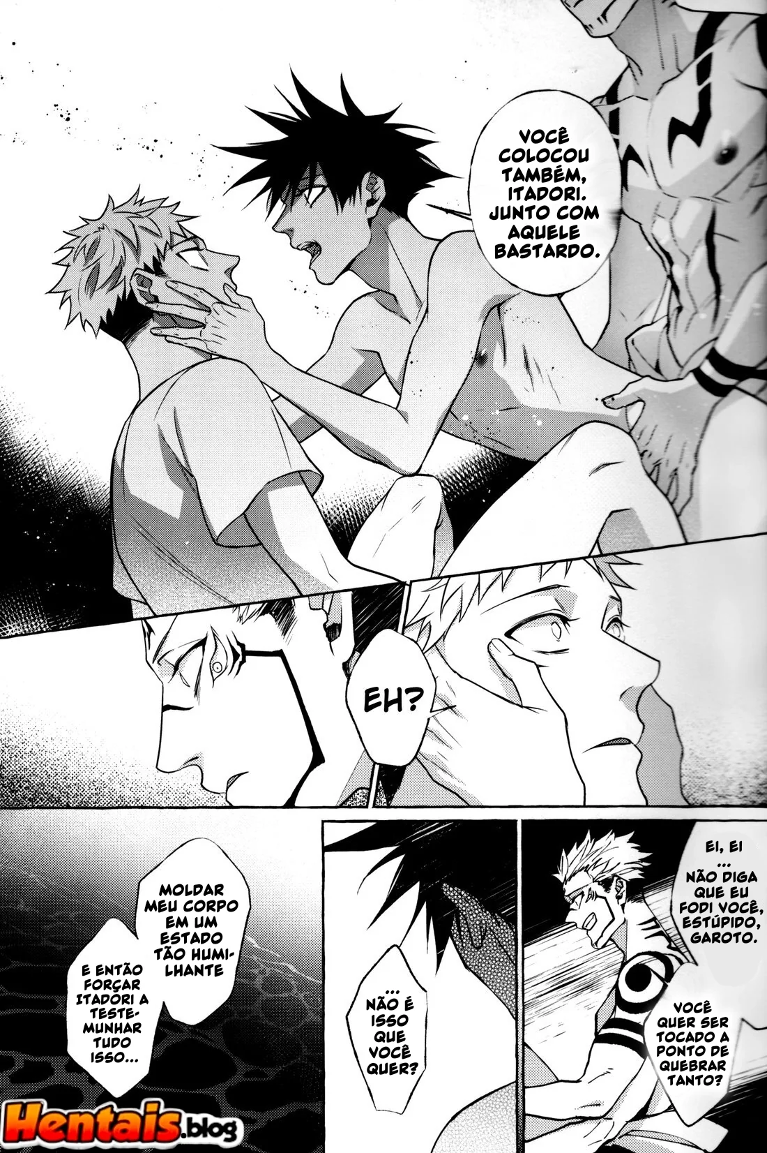 Pernoite em Xião Xing – Sexo Anal e Putaria com Yuuji, Megumi e Sukuna em Hentai HQ Brasileiro!