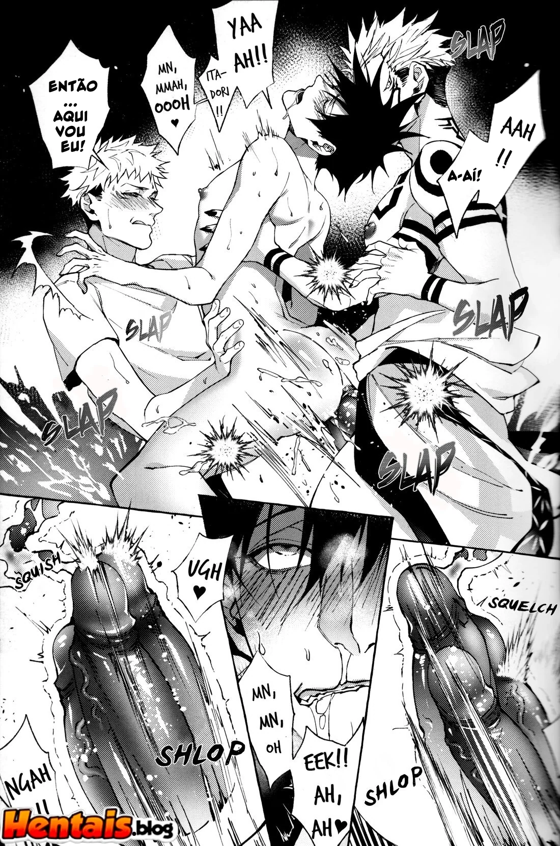 Pernoite em Xião Xing – Sexo Anal e Putaria com Yuuji, Megumi e Sukuna em Hentai HQ Brasileiro!