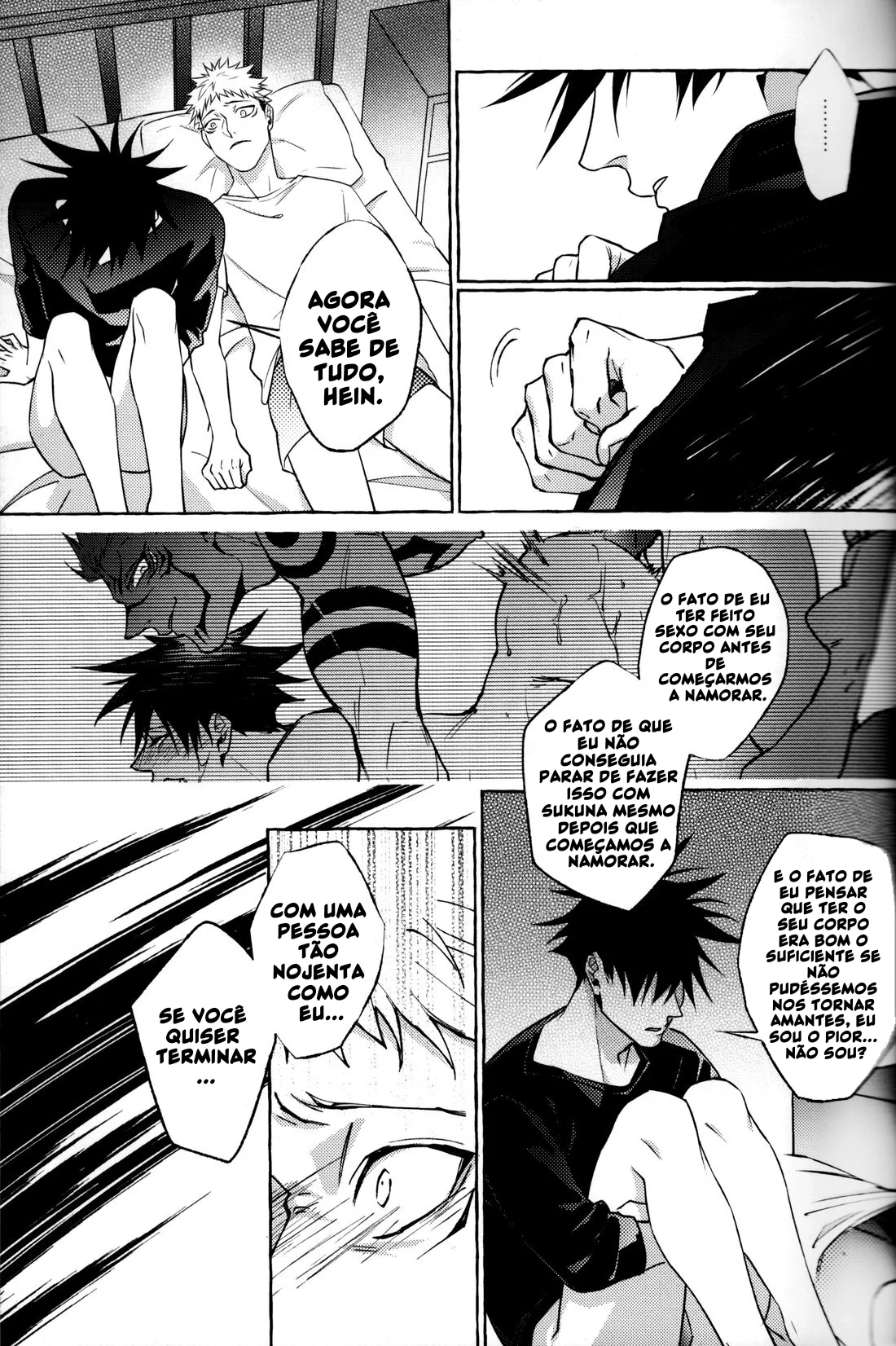 Pernoite em Xião Xing – Sexo Anal e Putaria com Yuuji, Megumi e Sukuna em Hentai HQ Brasileiro!