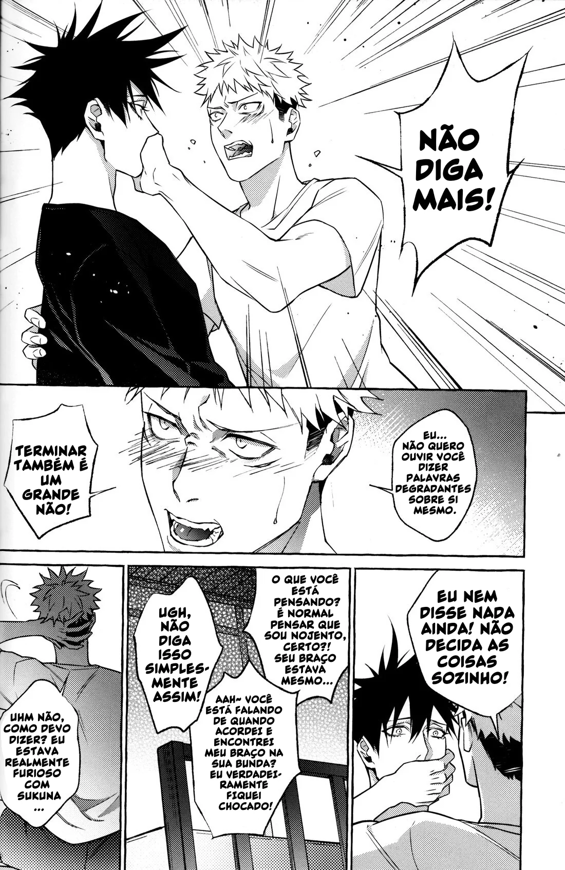 Pernoite em Xião Xing – Sexo Anal e Putaria com Yuuji, Megumi e Sukuna em Hentai HQ Brasileiro!