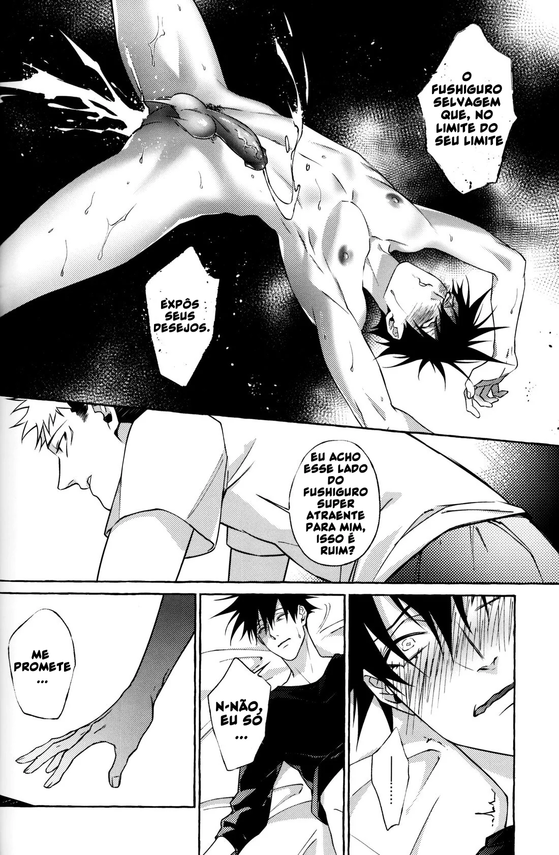 Pernoite em Xião Xing – Sexo Anal e Putaria com Yuuji, Megumi e Sukuna em Hentai HQ Brasileiro!