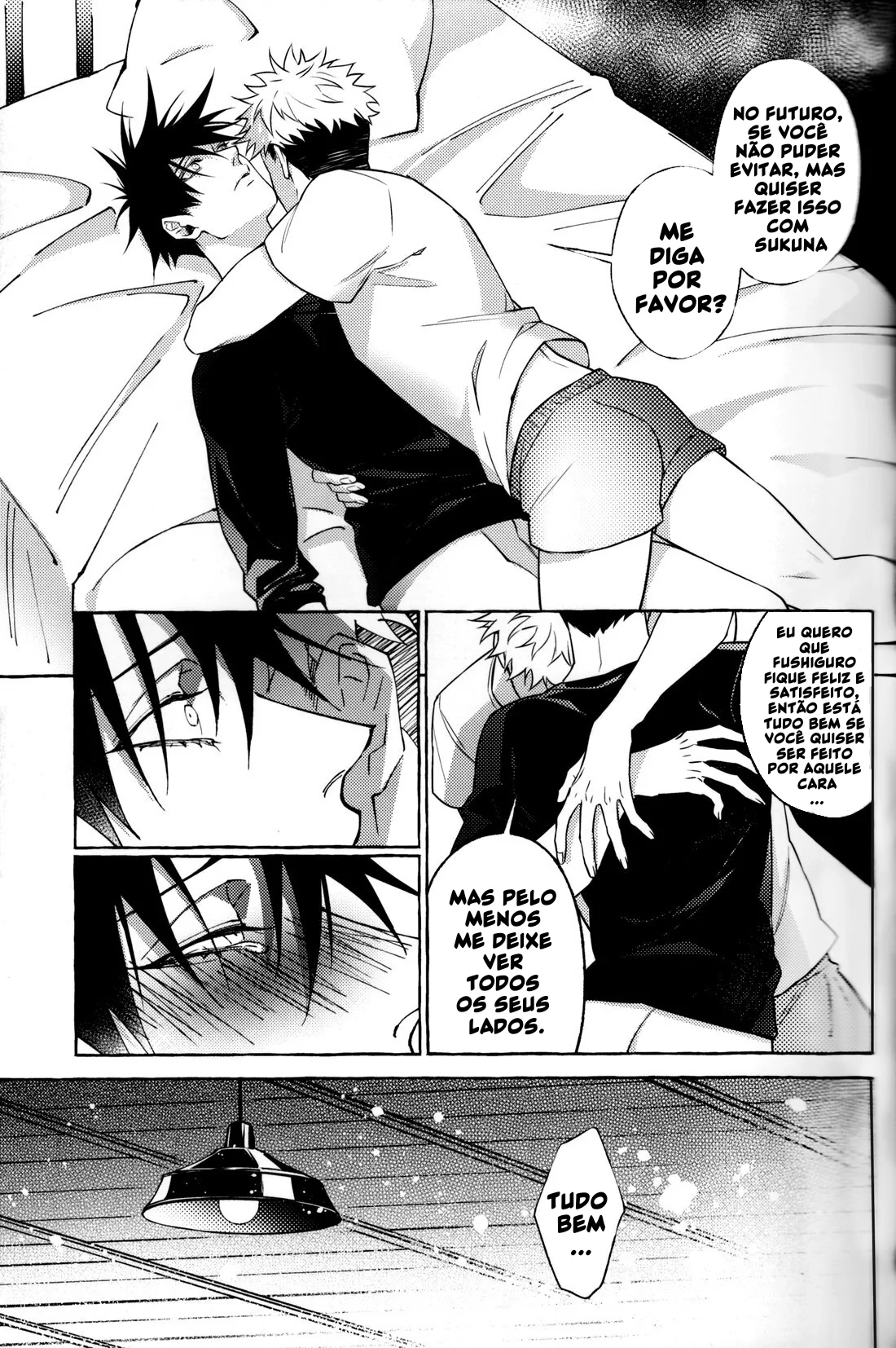 Pernoite em Xião Xing – Sexo Anal e Putaria com Yuuji, Megumi e Sukuna em Hentai HQ Brasileiro!
