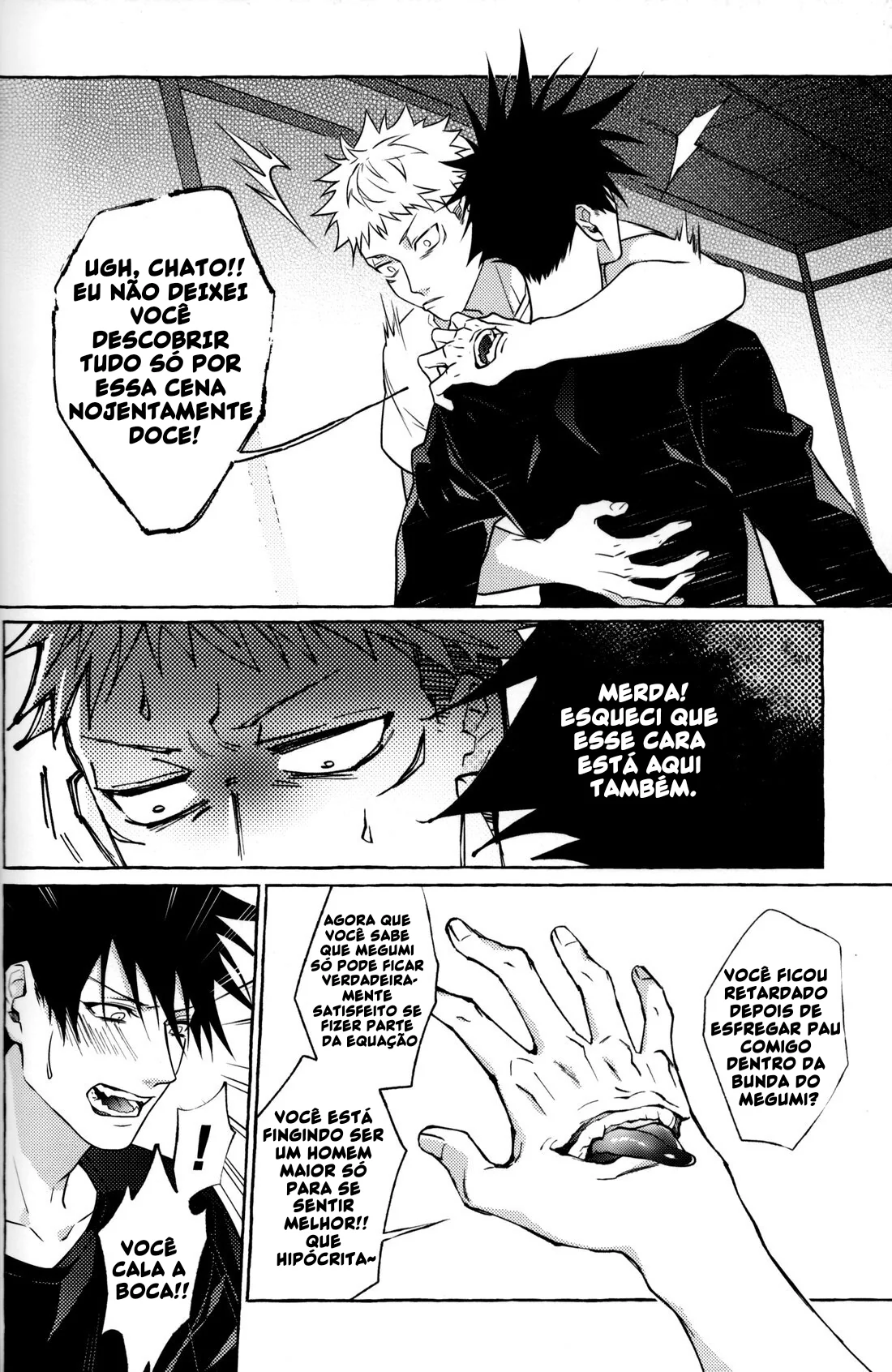 Pernoite em Xião Xing – Sexo Anal e Putaria com Yuuji, Megumi e Sukuna em Hentai HQ Brasileiro!