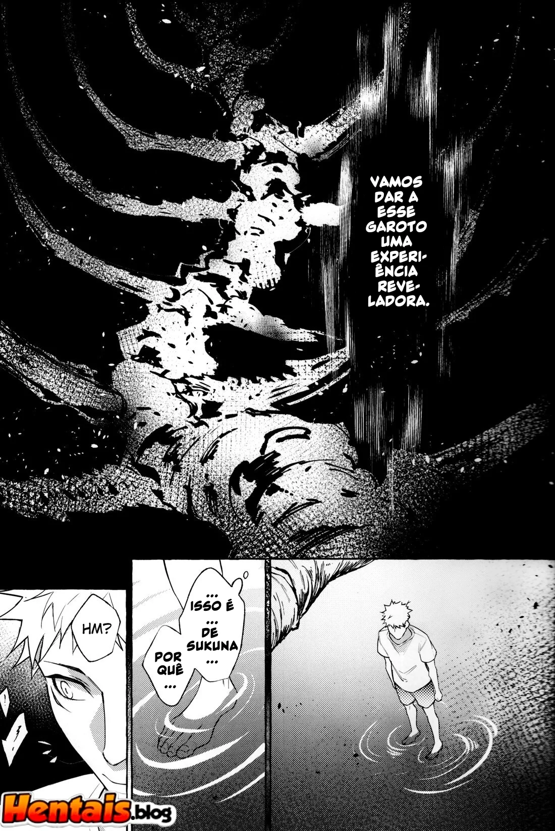Pernoite em Xião Xing – Sexo Anal e Putaria com Yuuji, Megumi e Sukuna em Hentai HQ Brasileiro!