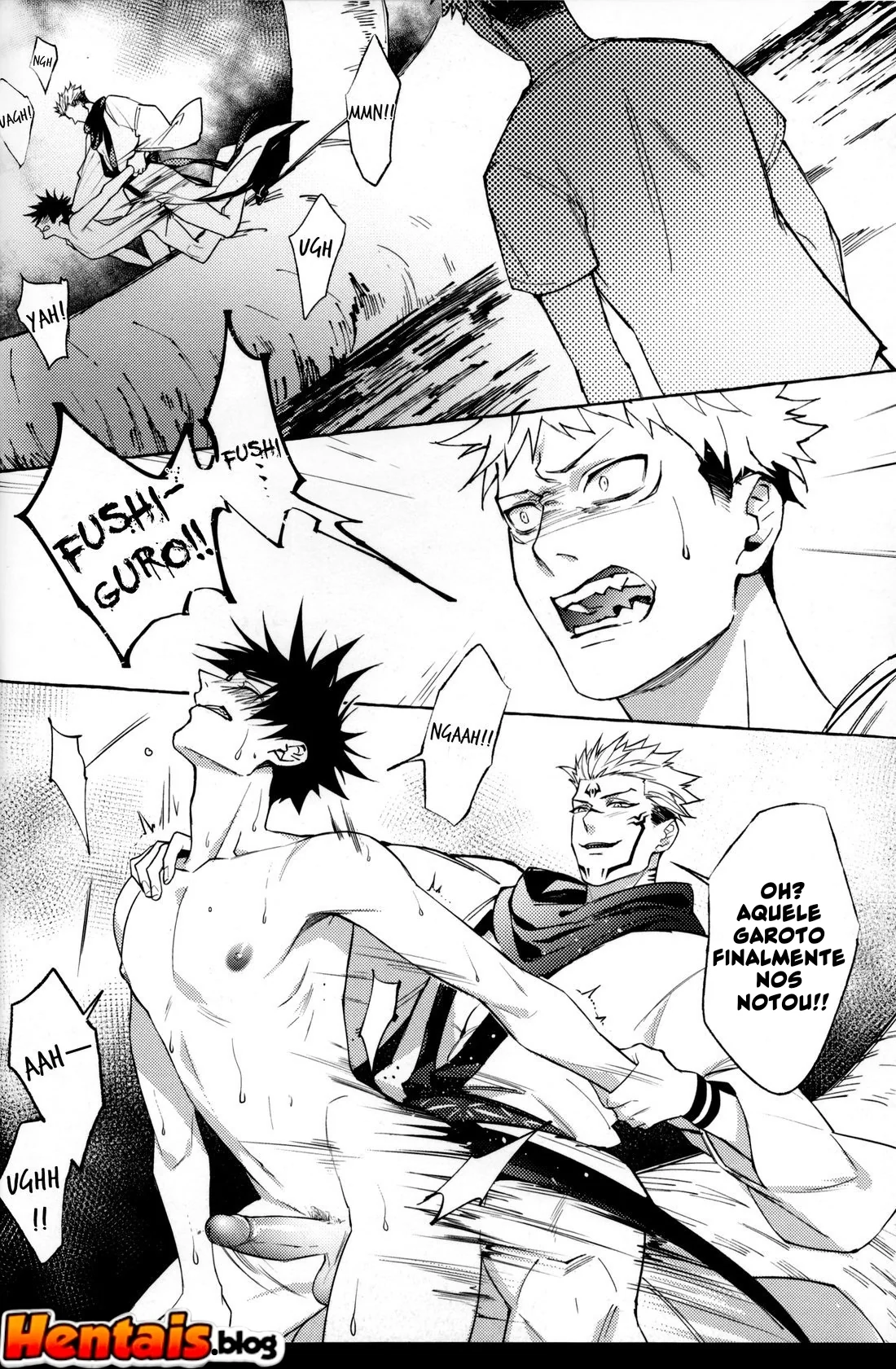 Pernoite em Xião Xing – Sexo Anal e Putaria com Yuuji, Megumi e Sukuna em Hentai HQ Brasileiro!