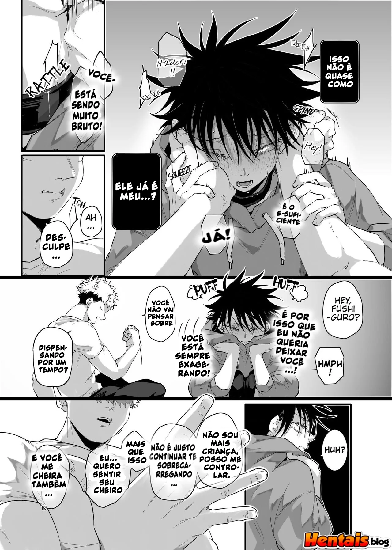 Jujutsu Kaisen: Yuuji Itadori vs. Megumi Fushiguro – Piranhas em Ação!” em HQ Brasileiro