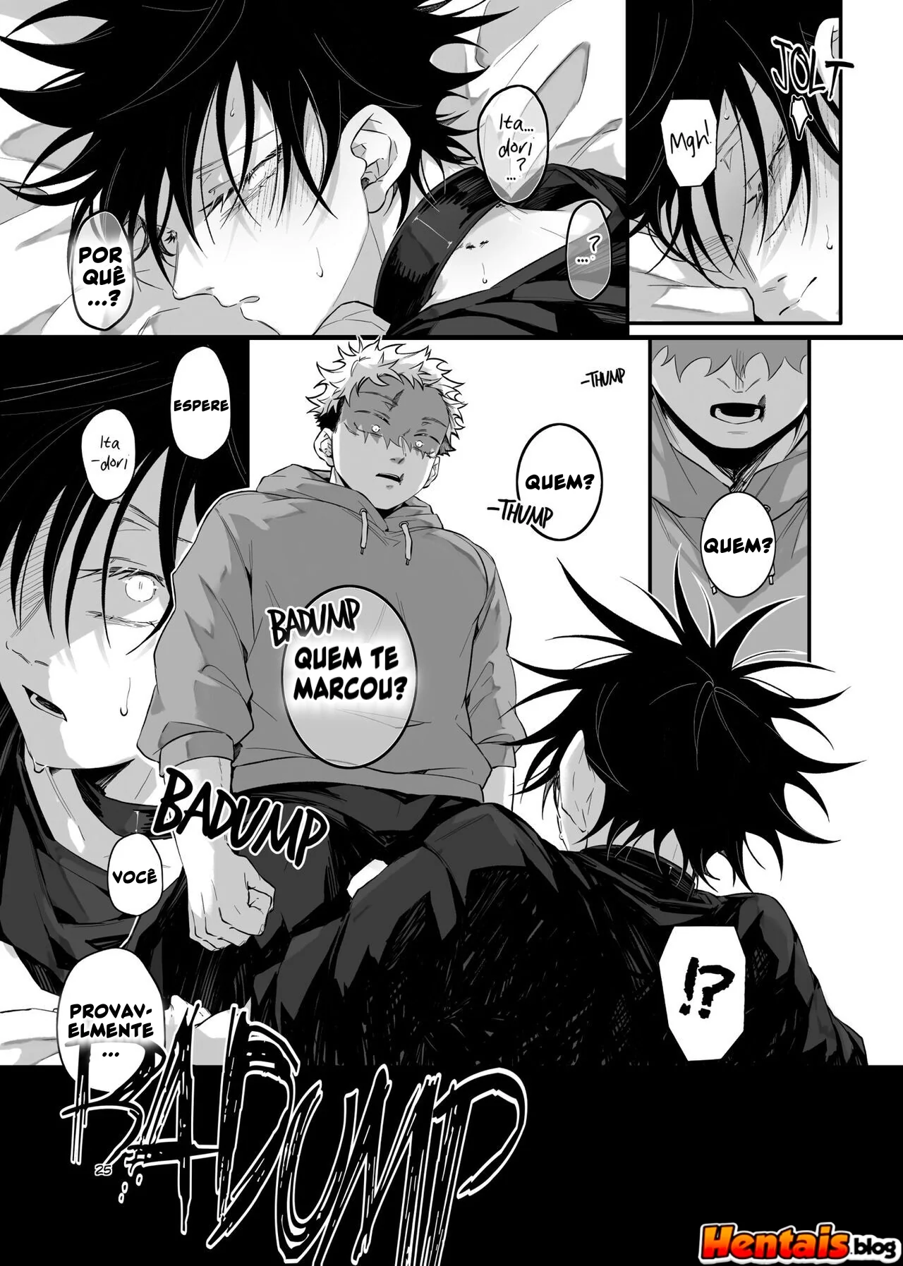Jujutsu Kaisen: Yuuji Itadori vs. Megumi Fushiguro – Piranhas em Ação!” em HQ Brasileiro