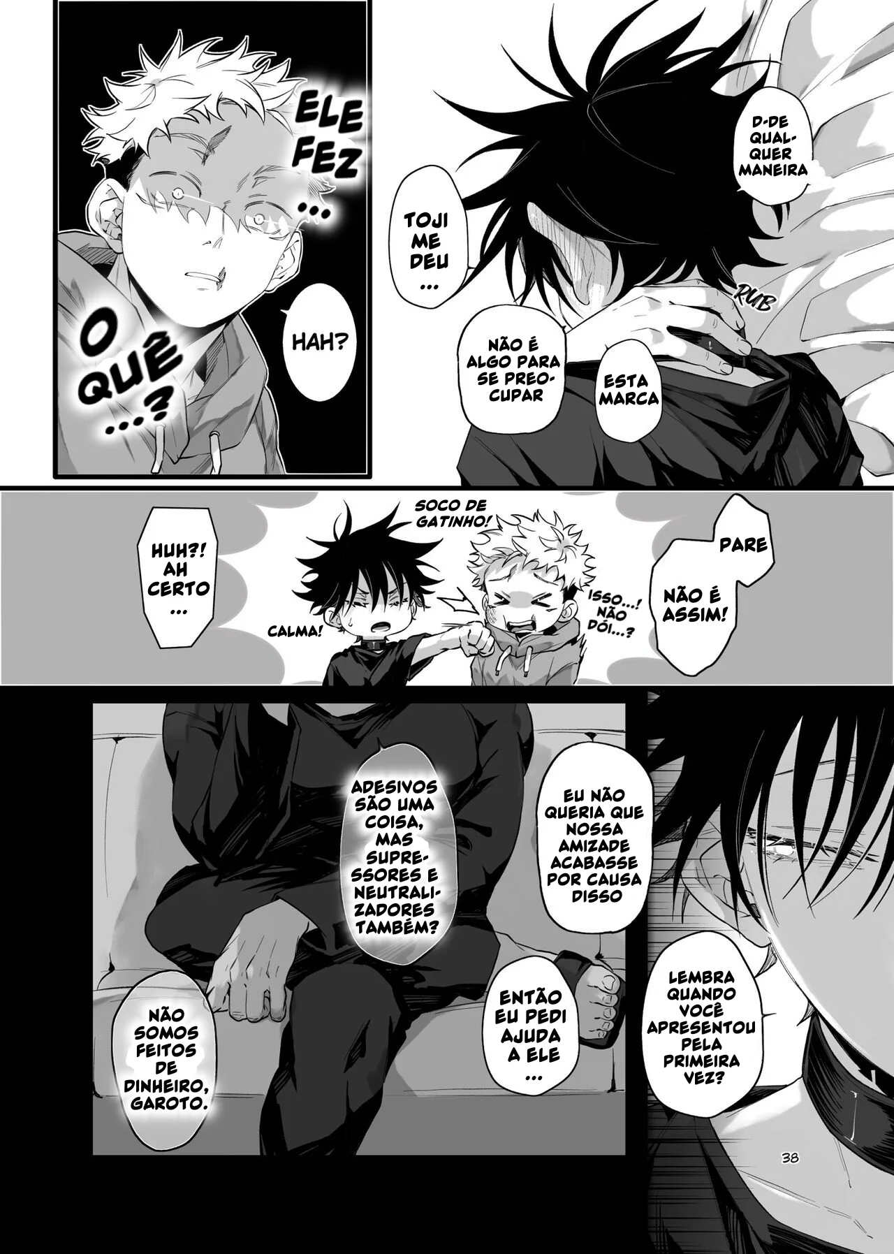Jujutsu Kaisen: Yuuji Itadori vs. Megumi Fushiguro – Piranhas em Ação!” em HQ Brasileiro