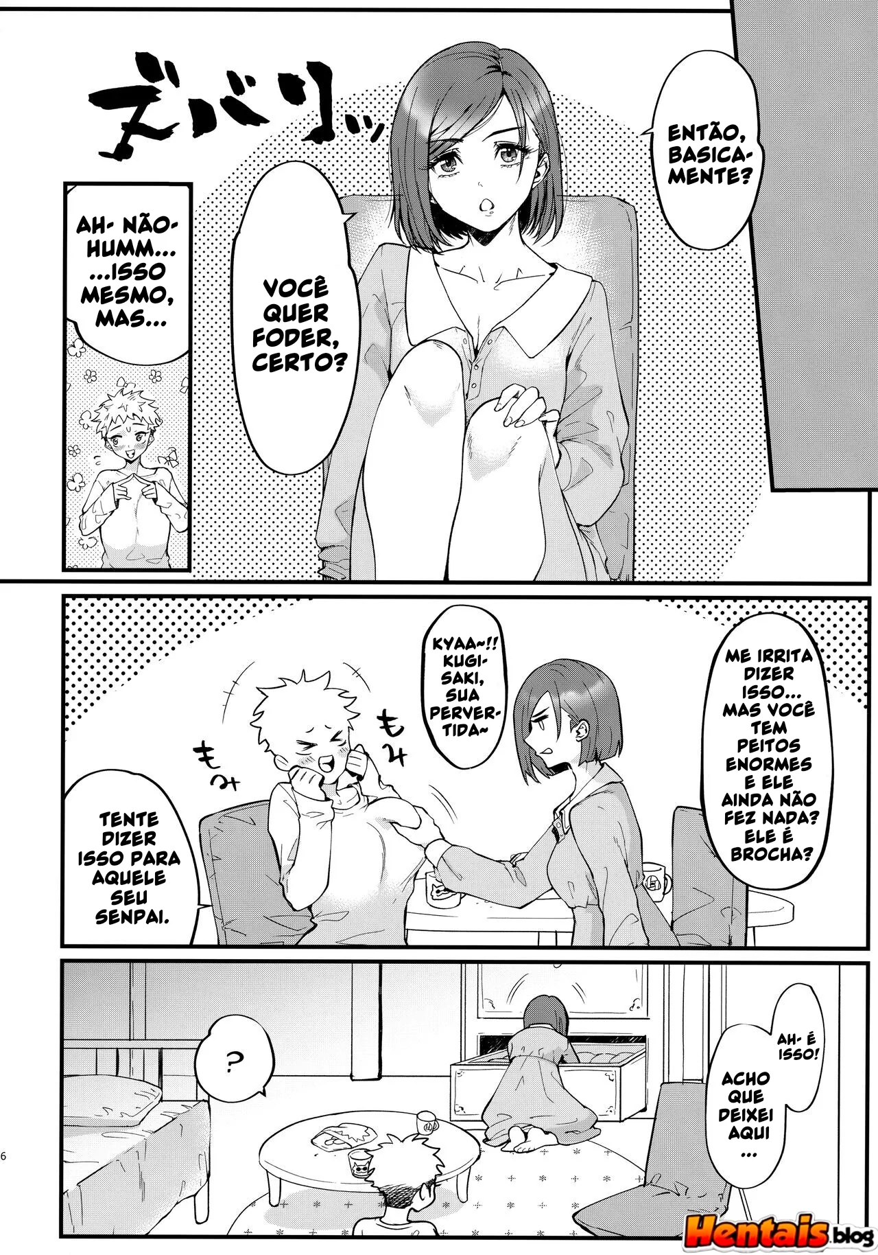Trepada Épica entre Yuuji Itadori e Satoru Gojo em Jujutsu Kaisen Hentai HQ Brasileiro