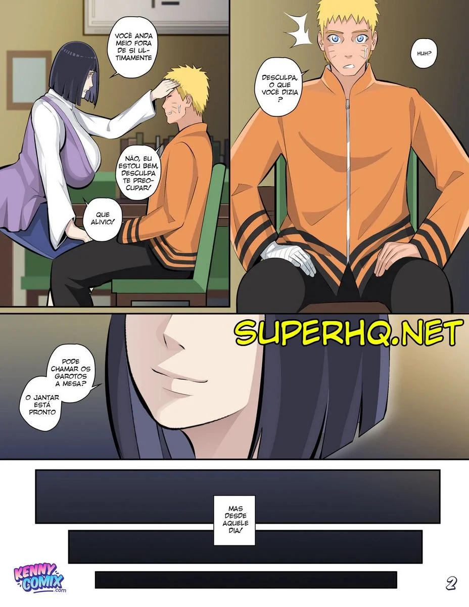 Naruto e Hinata: A Piranha dos Quadrinhos com Bee-sama em Hentai HQ Brasileiro