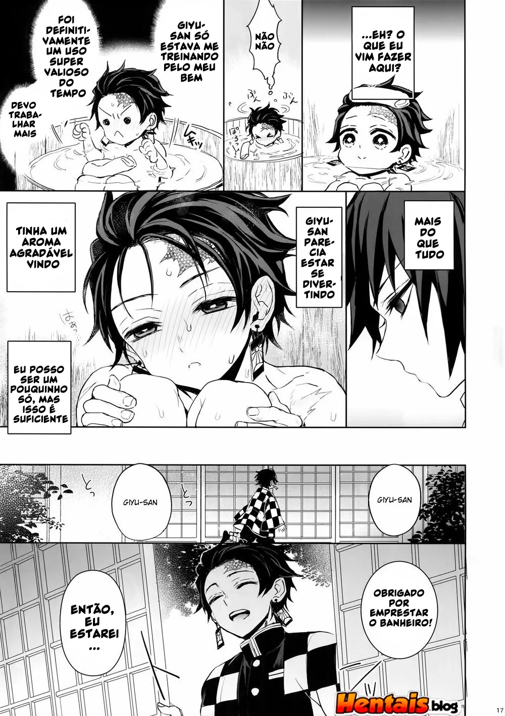 Tanjiro Kamado e Giyu Tomioka: Putaria Sem Limites em Kimetsu No Yaiba Hentai HQ Brasileiro