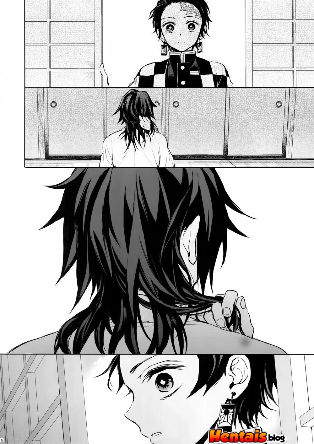 Tanjiro Kamado e Giyu Tomioka: Putaria Sem Limites em Kimetsu No Yaiba Hentai HQ Brasileiro