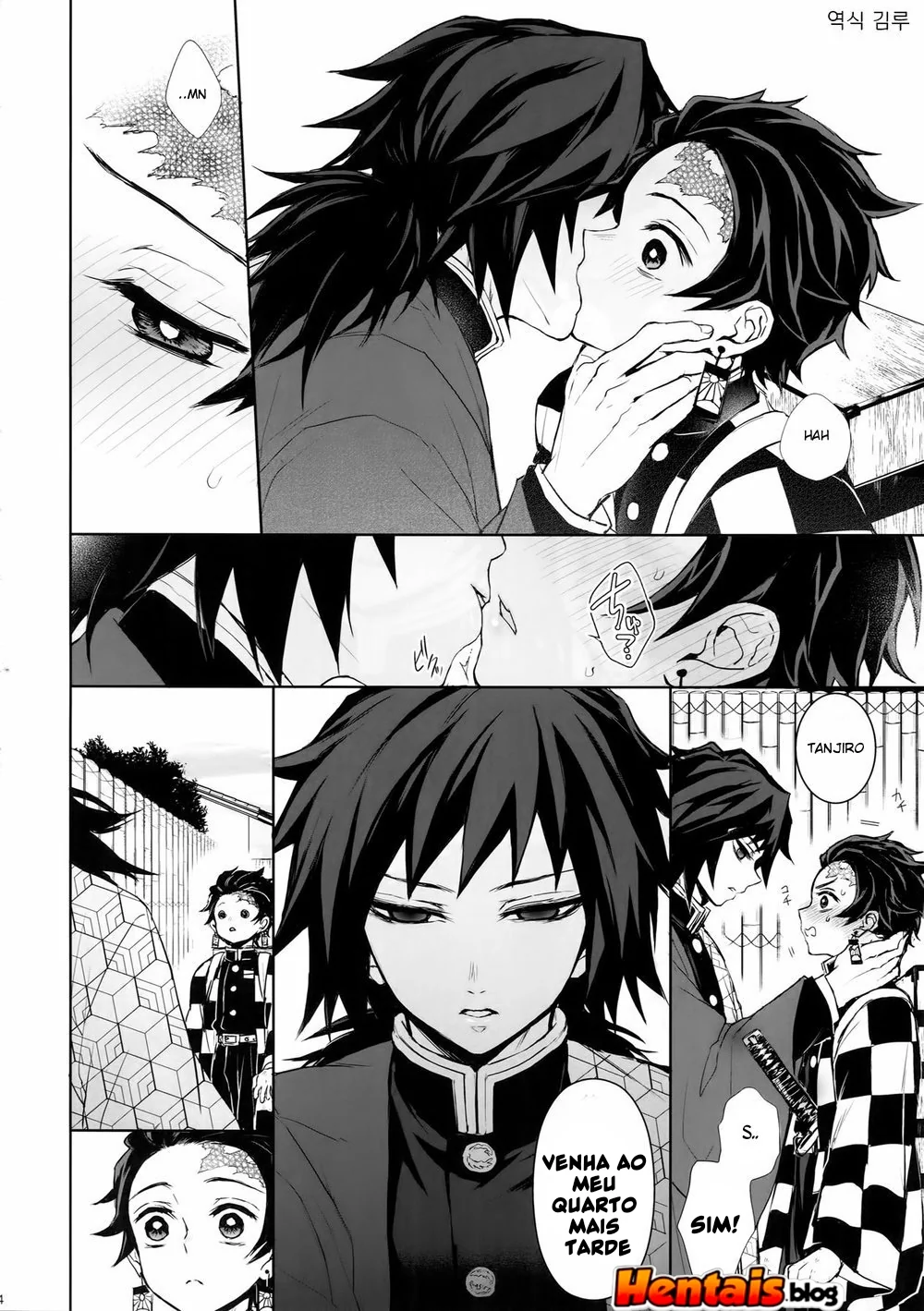Tanjiro Kamado e Giyu Tomioka: Putaria Sem Limites em Kimetsu No Yaiba Hentai HQ Brasileiro