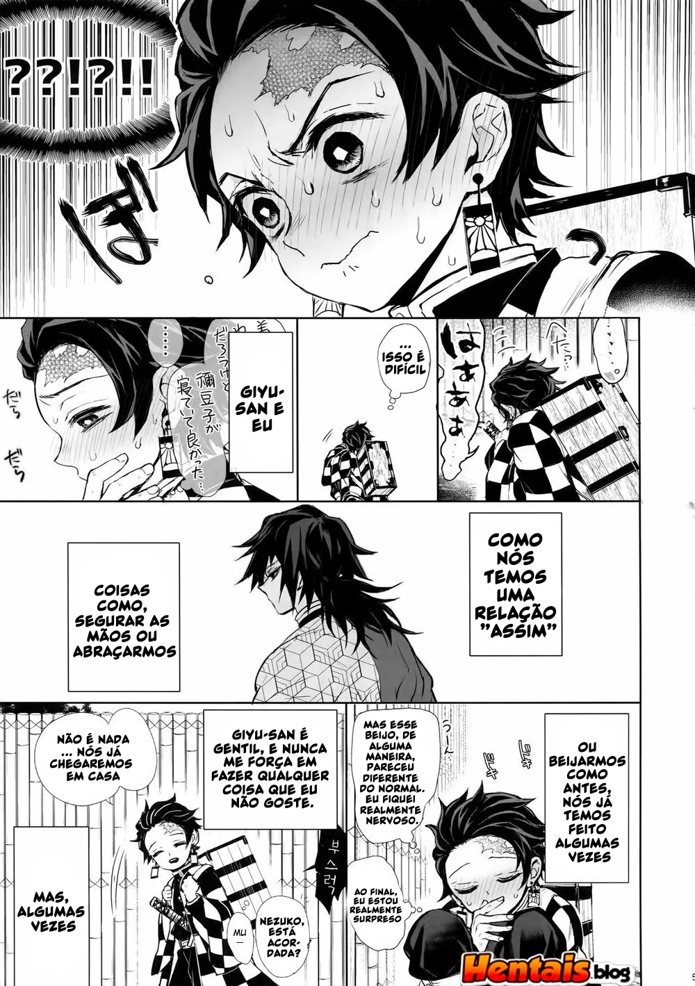 Tanjiro Kamado e Giyu Tomioka: Putaria Sem Limites em Kimetsu No Yaiba Hentai HQ Brasileiro