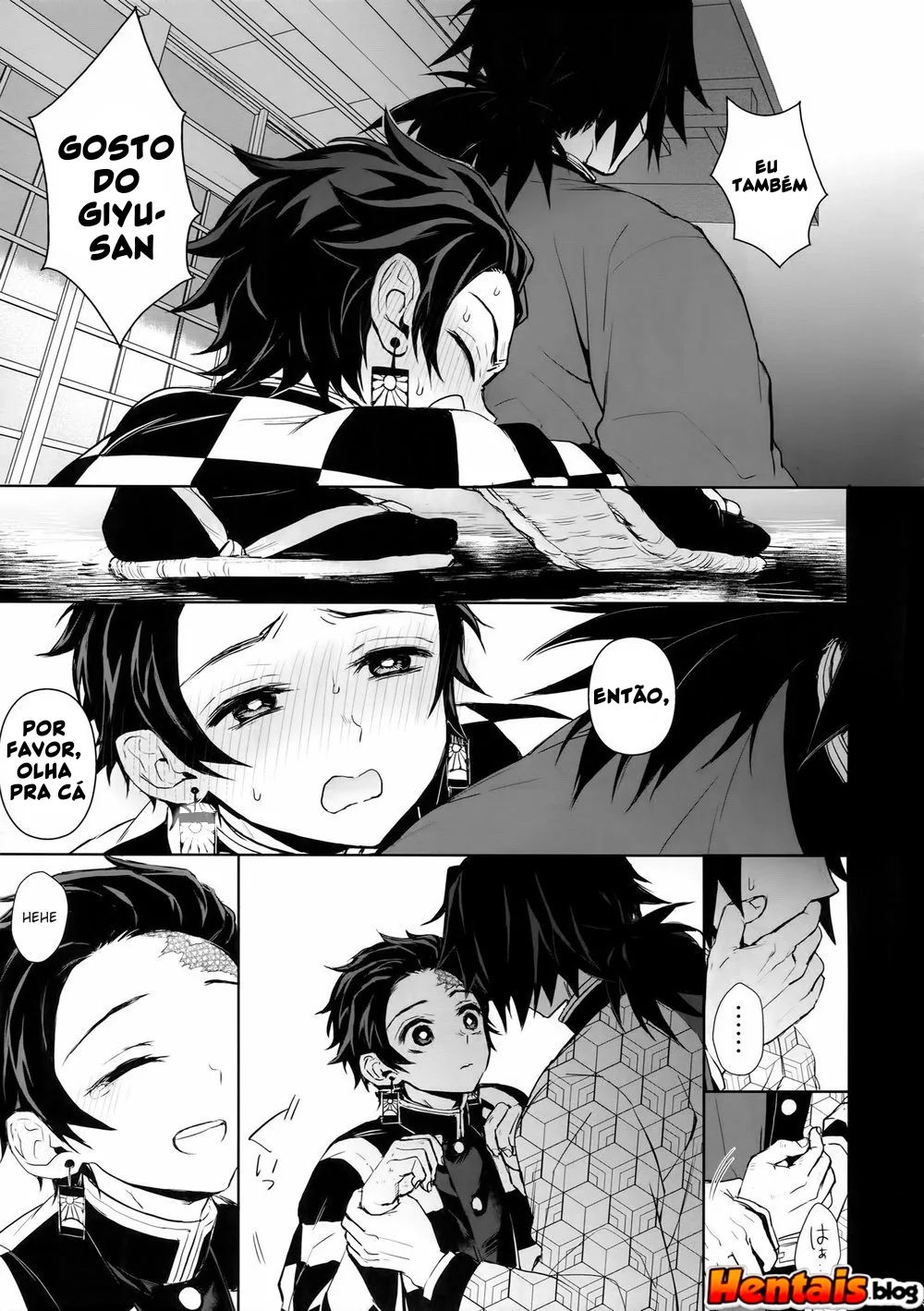 Tanjiro Kamado e Giyu Tomioka: Putaria Sem Limites em Kimetsu No Yaiba Hentai HQ Brasileiro