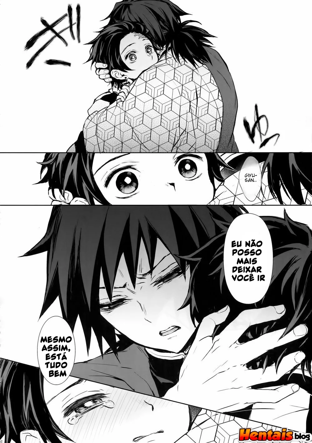 Tanjiro Kamado e Giyu Tomioka: Putaria Sem Limites em Kimetsu No Yaiba Hentai HQ Brasileiro