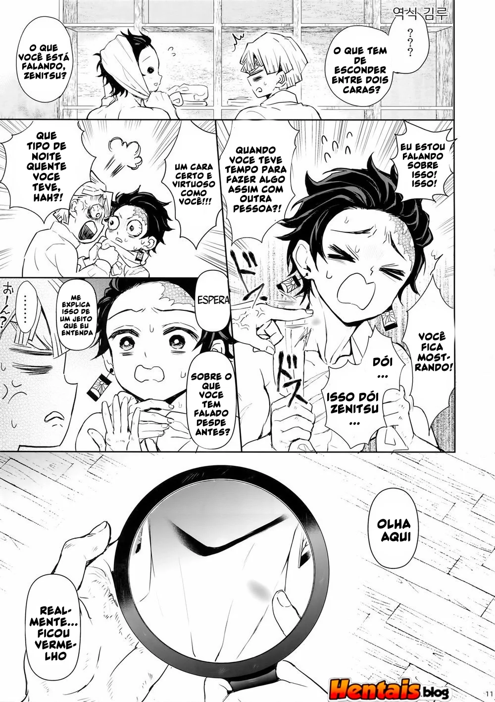 Tanjiro Kamado e Giyu Tomioka: Putaria Sem Limites em Kimetsu No Yaiba Hentai HQ Brasileiro