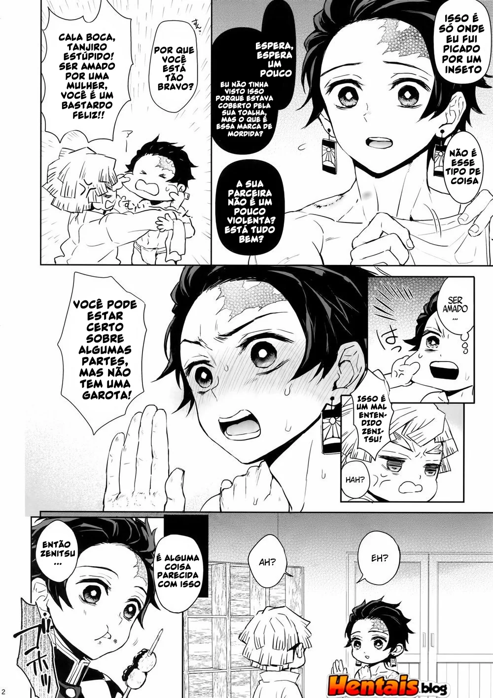 Tanjiro Kamado e Giyu Tomioka: Putaria Sem Limites em Kimetsu No Yaiba Hentai HQ Brasileiro