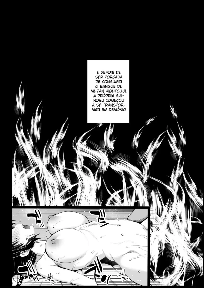 Estupro de Shinobu Kochou: Piranha dos Kimetsu no Yaiba é Violentada por Velhos Demônios – Hentai HQ Brasileiro