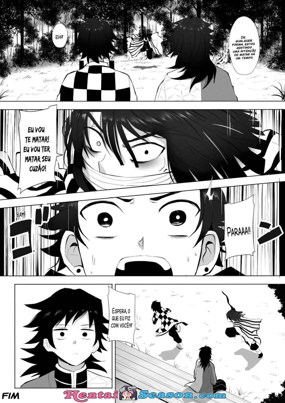 Mitsuri Kanroji x Tanjiro: Ensinando Técnica Nova para Gozar Juntos em Kimetsu no Yaiba – HQ Brasileiro