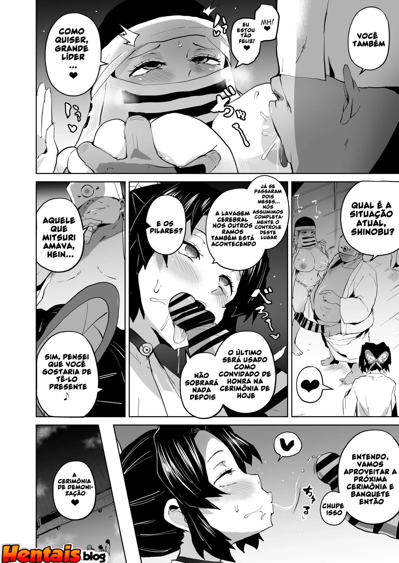 Kimetsu no Yaiba: A Piranha da Buceta Sanguinolenta em Hentai HQ