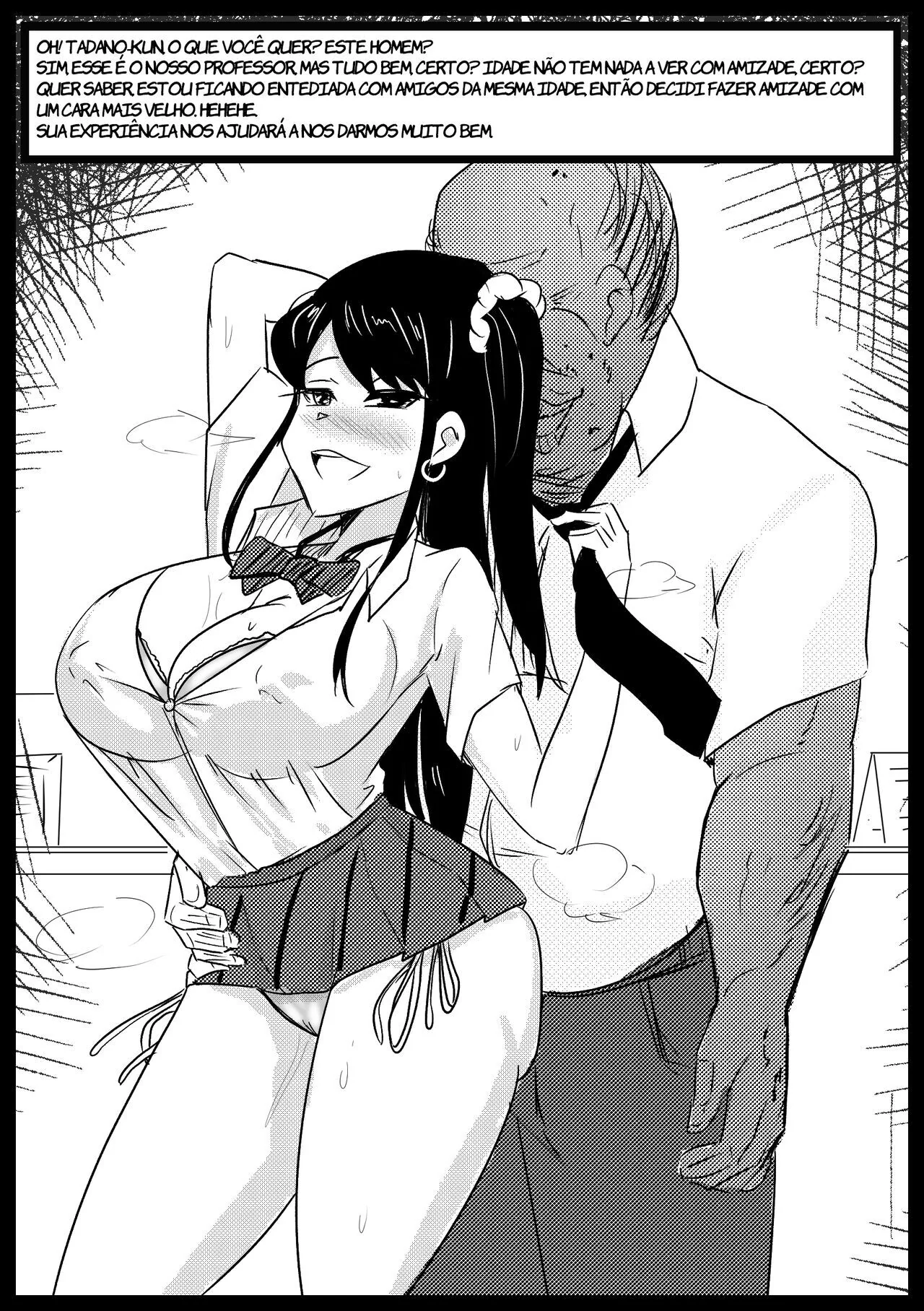 Três Pirocas para Shouko Komi – Hentai HQ de Três Dotados Socando na Gostosa!