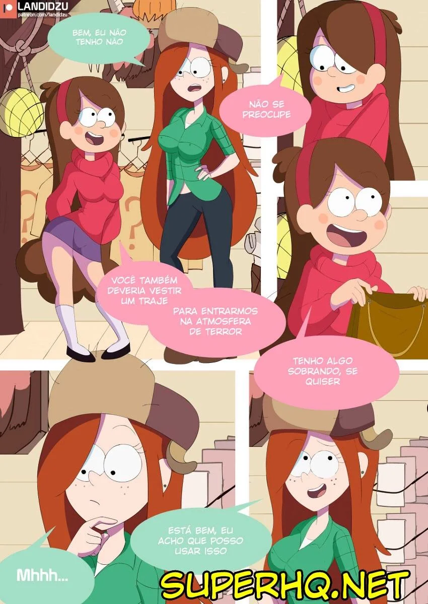 Halloween Tarado: Dipper e suas Piranhas Fantasiadas em Hentai HQ